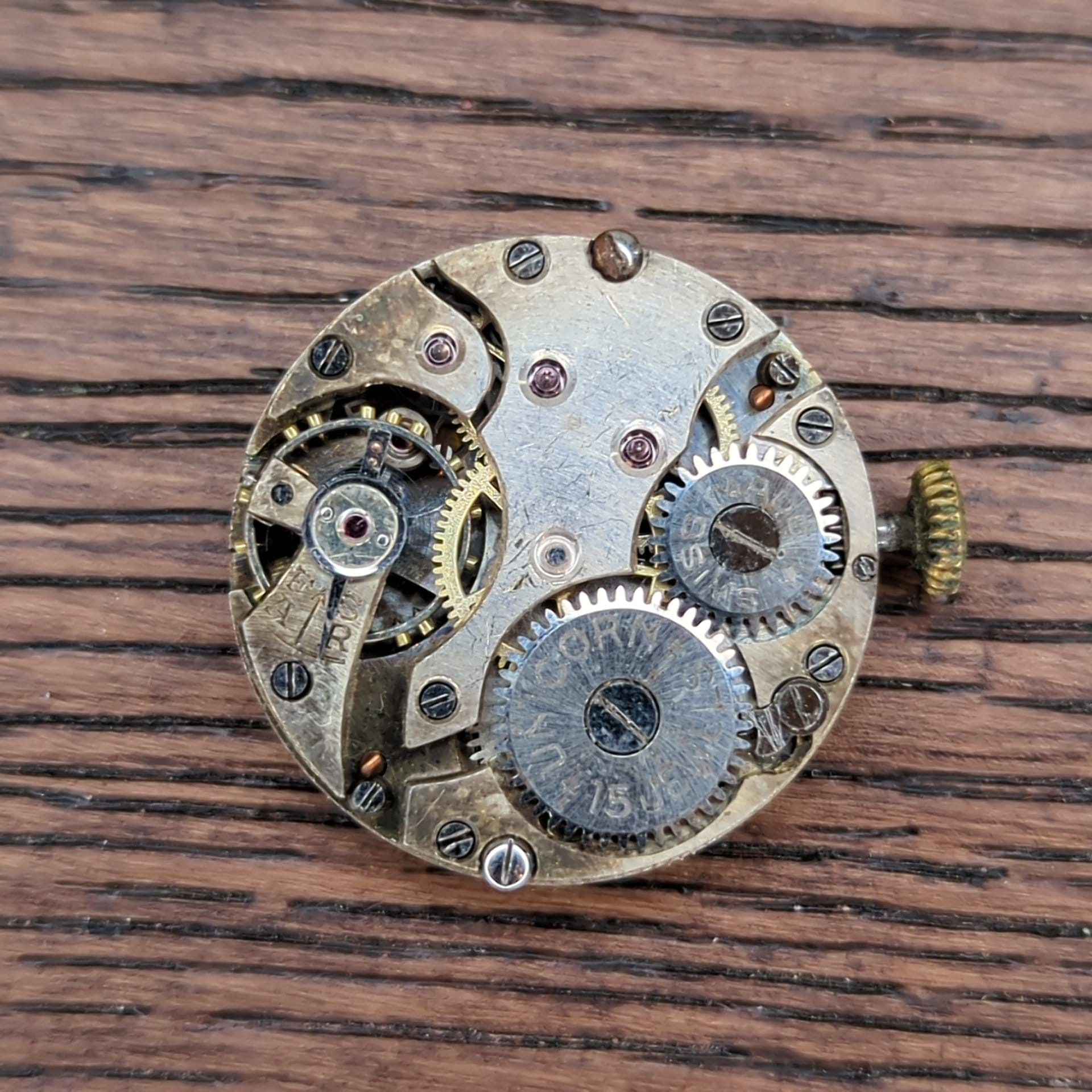 Unicorn Rolex Watch Movement With Good Balance Vintage Watch Parts