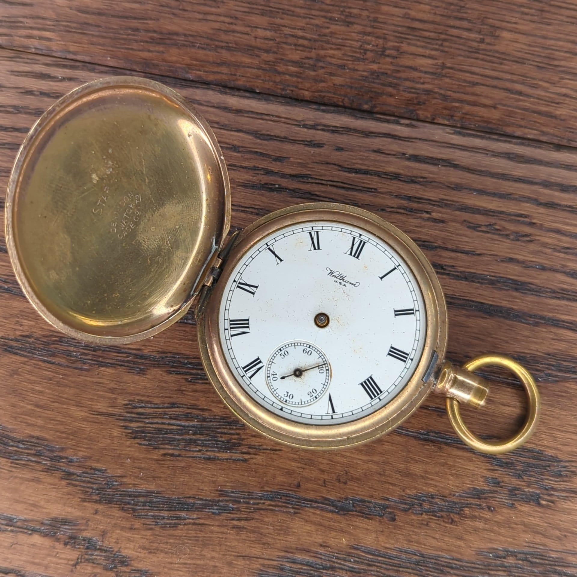 Waltham pocket outlet watch case